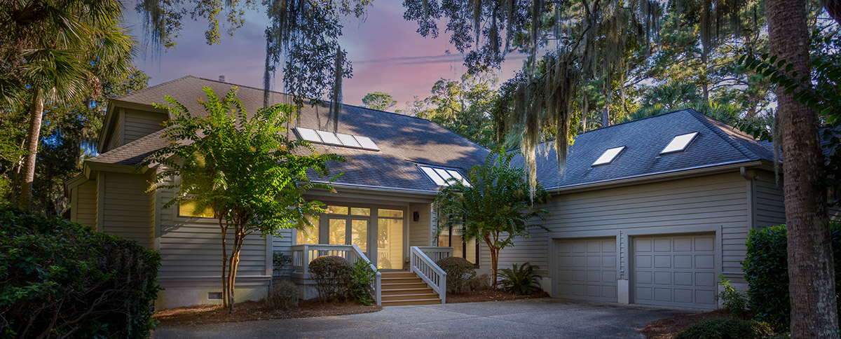 charleston real estate twilight photo